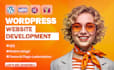 do wordpress website development, design or redesign wordpress blog website