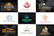 design a professional minimalist brand logo design