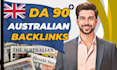 rank australia SEO high quality da 90 dofollow backlinks authority link building