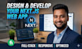 design and develop your web application with next js