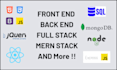 back end web developer node js rest api full stack mern stack build website