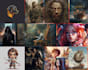 make ai art and images using mid journey v5