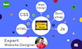 design responsive website using HTML CSS bootstrap
