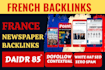 do premium dofollow french backlinks from high da france news sites