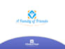 do a mind blowing family church religious logo