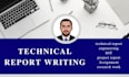 do technical report writing
