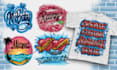 do oldschool airbrush style graffiti design