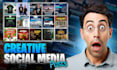 design amazing social media posts for facebook and instagram