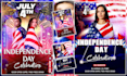 create a design ready to print  6 hr independence day flyer