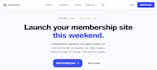 do custom webflow, wordpress website with memberstack and automation
