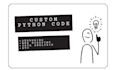 develop a custom python code for your project
