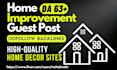 publish quality home improvement guest post, home guest post