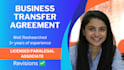 draft a strong business transfer agreement