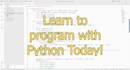 teach you how to program in the python programming language