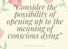 talk to you about death and dying