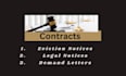 create eviction notices, demand letters