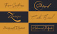 design personalized cursive logo
