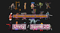 do 2d game character rig and animation in unity