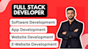 be full stack web developer for saas, app, frontend, custom website development