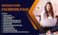 manage your facebook page for a week