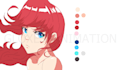 do japanese style fully colored 2d animations