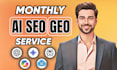 do complete monthly off page ai SEO with aeo, GEO and local backlink building