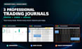 provide an automated trading journal for crypto, forex or stocks