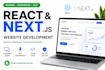 build a fast, responsive react and nextjs website or web app