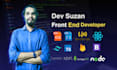 be react js front end web developer, do next js  full stack web development
