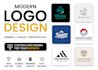 create a unique modern logo design for your business