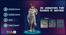 rig and create gameplay 3d animations for unreal and unity