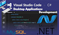 develop c sharp and visual basic desktop applications