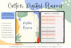 design custom digital planner, journal , calendar for etsy shop