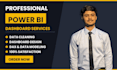 create iterative power bi dashboard and  visualization