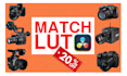 match all cameras color via create custom lut for each angel