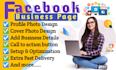 create, setup and design professional facebook business page
