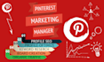 setup, optimize, and pinterest marketing, pins, and boards