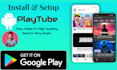 rebrand playtube android app and upload playstore