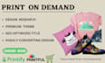 create a print on demand pod dropshipping store