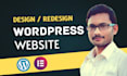 design redesign wordpress elementor website