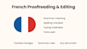 proofread and edit your documents as a native french speaker