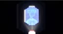 create futuristic hologram and nft trading card