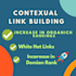 do contextual link building of your website manually high quality backlinks