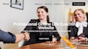 design life coaching website, health consultant website on wix