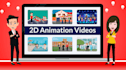 create 2d animated  service explainer video for USA UK europe