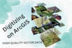 do digitization of maps on arcgis