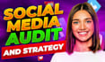do social media audit and develop social media strategy