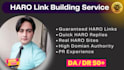 build backlinks by responding haro