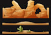 do your 2d level tiles and background