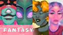 draw fantasy characters with popping visuals